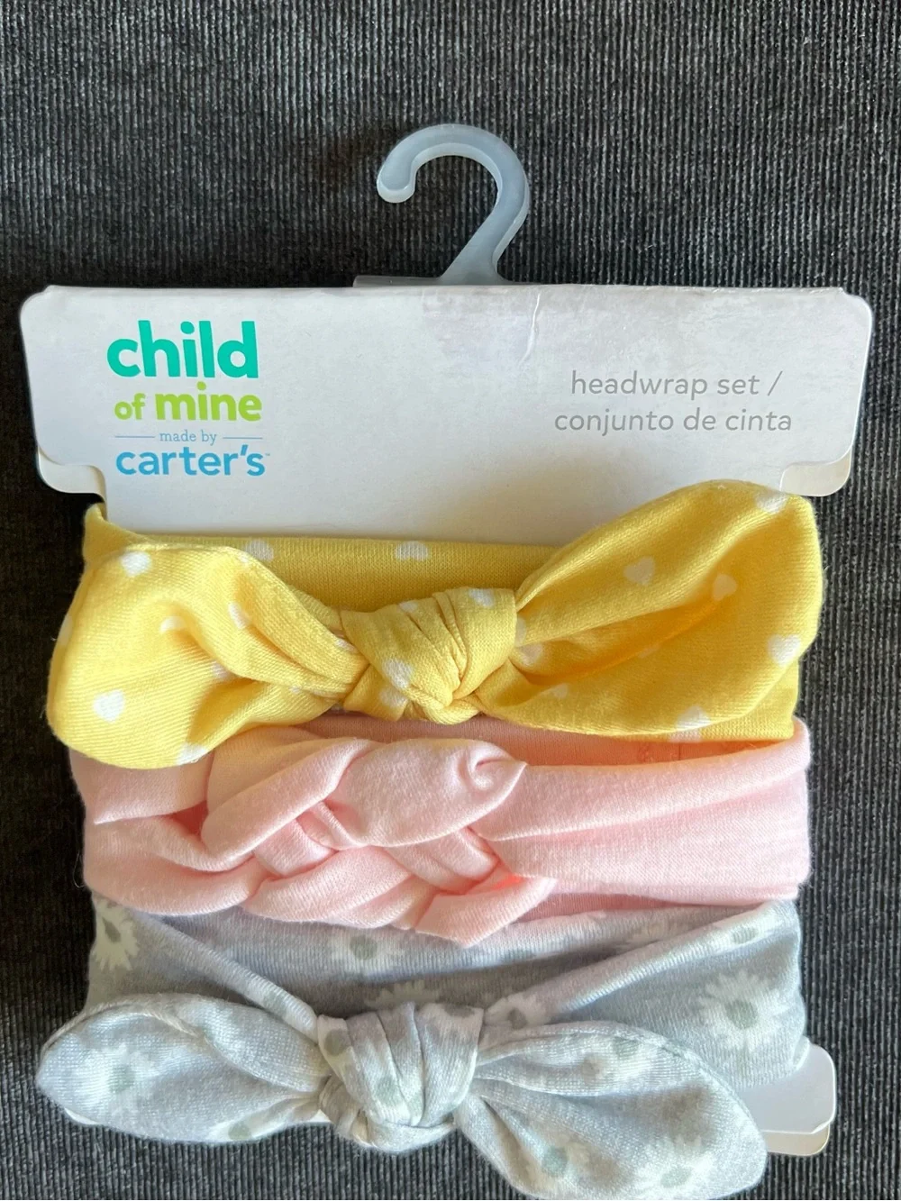 NWT Carter’s Child of Mine Headband Set of 3
